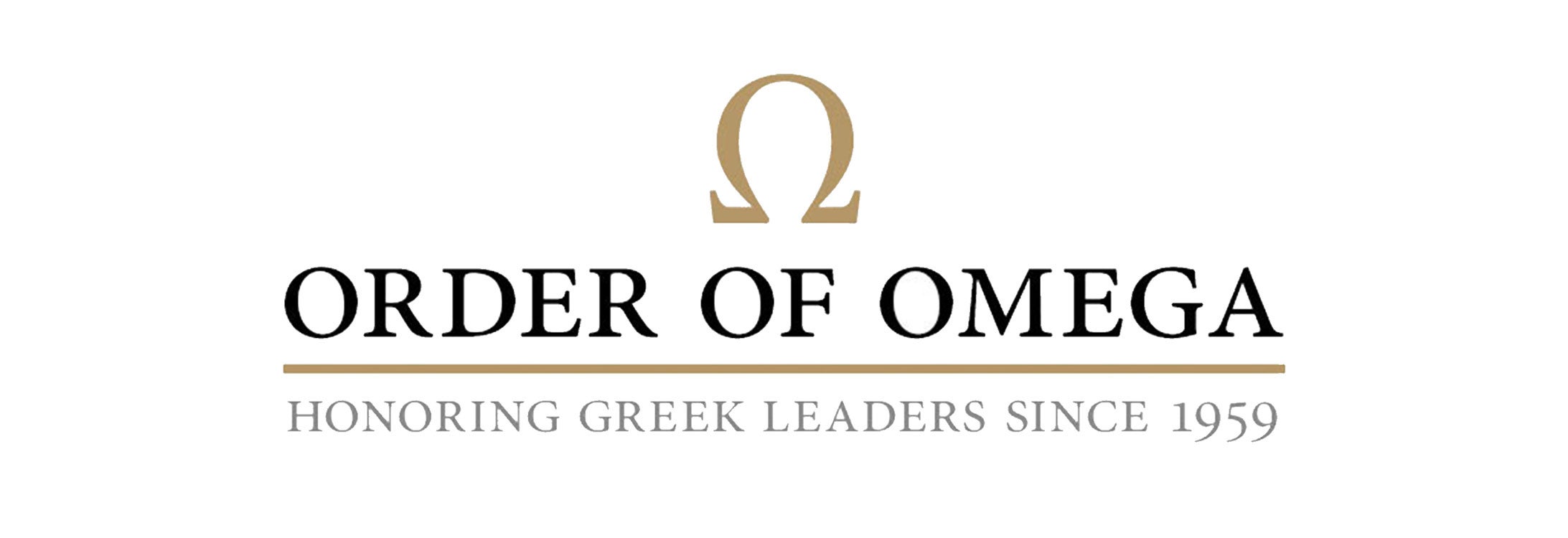 Order of Omega - Honoring Greek Leaders Since 1959